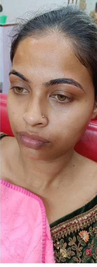 Before Bridal Makeover